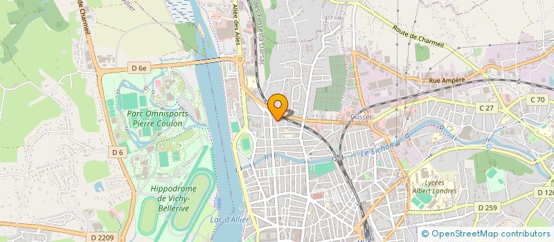 localisation de l'entreprise 911 617 868 à VICHY