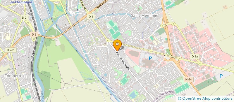 localisation de l'entreprise 911 624 542   CHALONS-EN-CHAMPAGNE