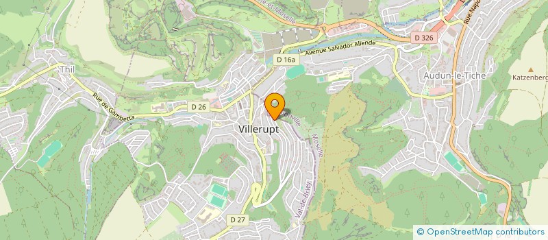 localisation de l'entreprise 911 646 214   VILLERUPT