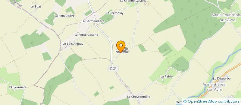 localisation de l'entreprise 911 661 080   SAINT-CHRISTOPHE-SUR-AVRE
