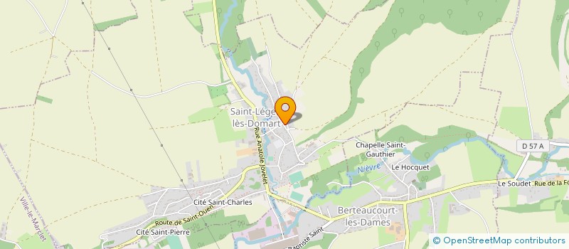 localisation de l'entreprise 911 663 706   SAINT-LEGER-LES-DOMART