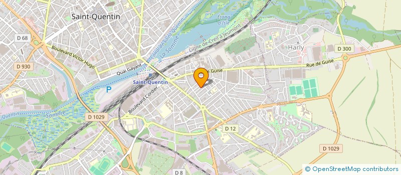 localisation de l'entreprise 911 673 648   SAINT-QUENTIN