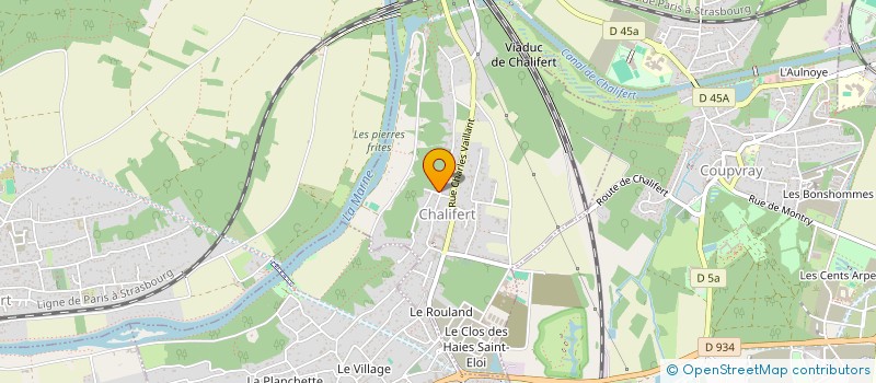 localisation de l'entreprise 911 696 128   CHALIFERT