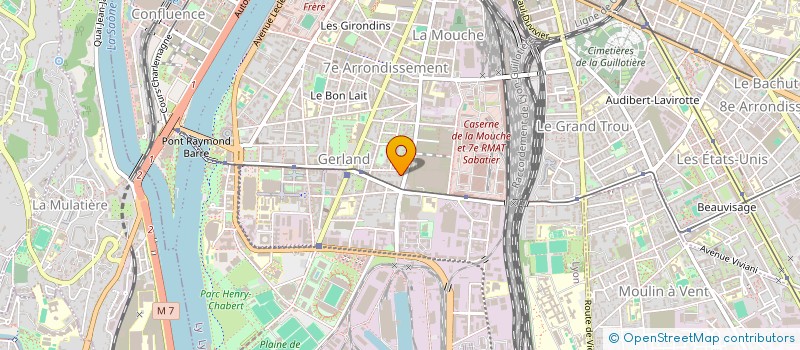 localisation de l'entreprise 911 708 899   LYON