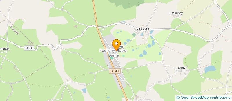 localisation de l'entreprise 911 712 297 à POULIGNY-NOTRE-DAME