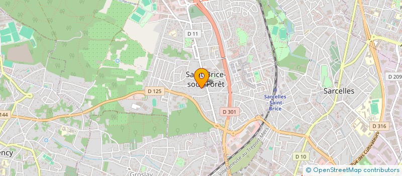 localisation de l'entreprise 911 730 349   SAINT-BRICE-SOUS-FORET