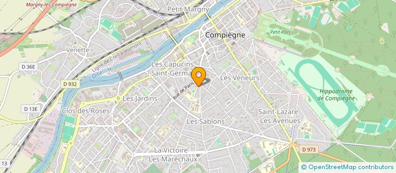 localisation de l'entreprise 911 732 345   COMPIEGNE