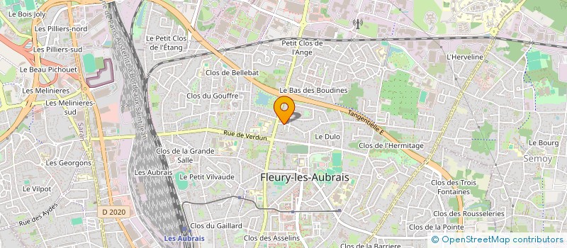 localisation de l'entreprise 911 733 087   FLEURY-LES-AUBRAIS