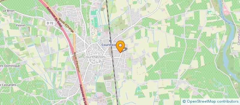 localisation de l'entreprise 911 735 850   COURTHEZON