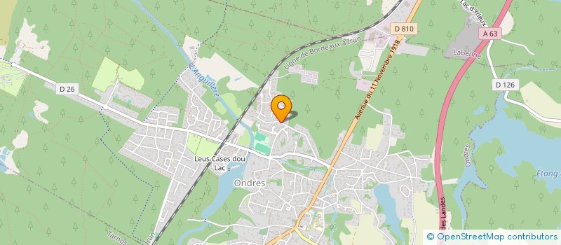 localisation de l'entreprise 911 745 339   ONDRES