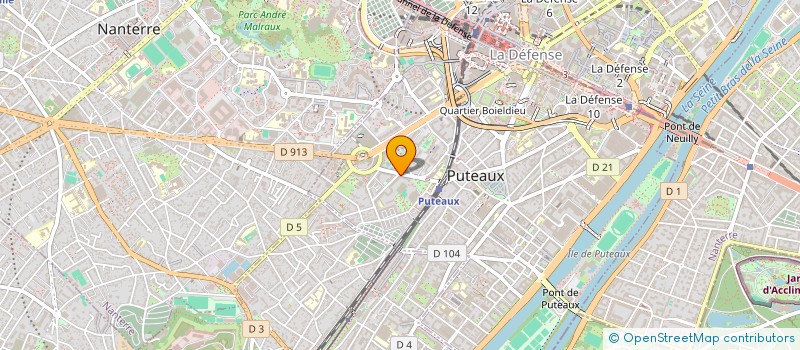 localisation de l'entreprise 911 746 329 à COURBEVOIE