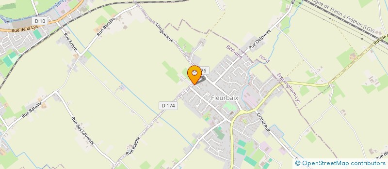 localisation de l'entreprise 911 766 905   FLEURBAIX