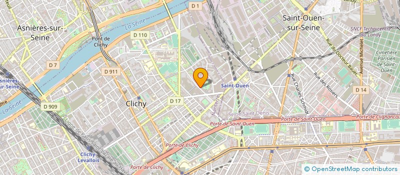 localisation de l'entreprise 911 769 354 à CLICHY