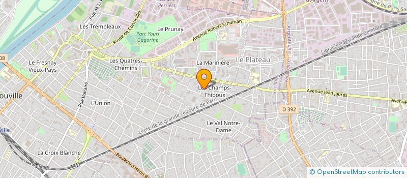 localisation de l'entreprise 911 770 550  à SARTROUVILLE