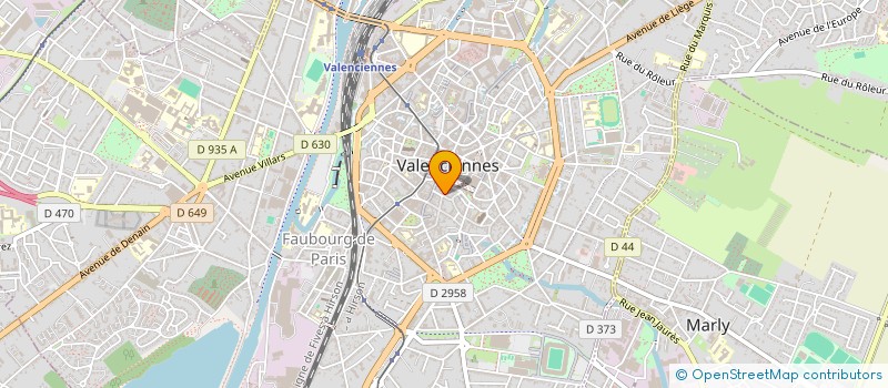 localisation de l'entreprise 911 784 684   VALENCIENNES