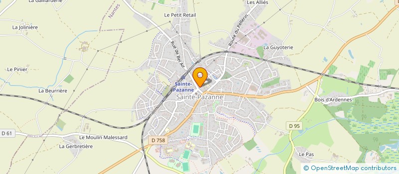 localisation de l'entreprise 911 791 325 à SAINTE-PAZANNE