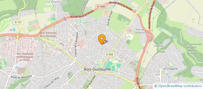 localisation de l'entreprise 911 826 485  à BOIS-GUILLAUME
