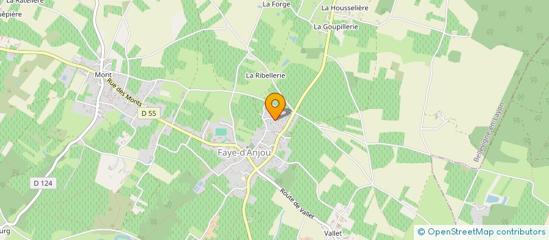 localisation de l'entreprise 911 828 234   BELLEVIGNE-EN-LAYON