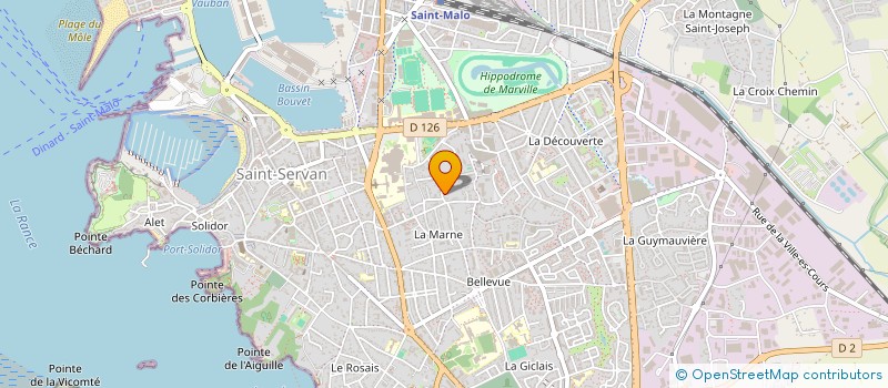 localisation de l'entreprise 911 837 193   SAINT-MALO