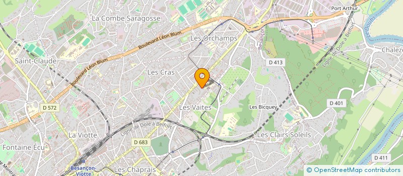 localisation de l'entreprise 911 845 196 à BESANCON