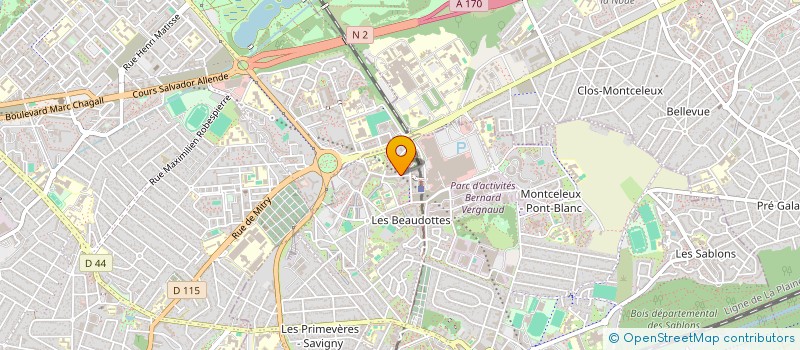 localisation de l'entreprise 911 856 474   SEVRAN