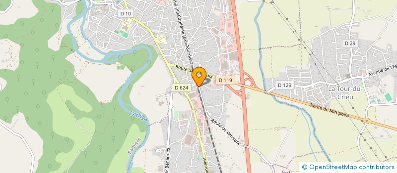 localisation de l'entreprise 911 861 581   PAMIERS