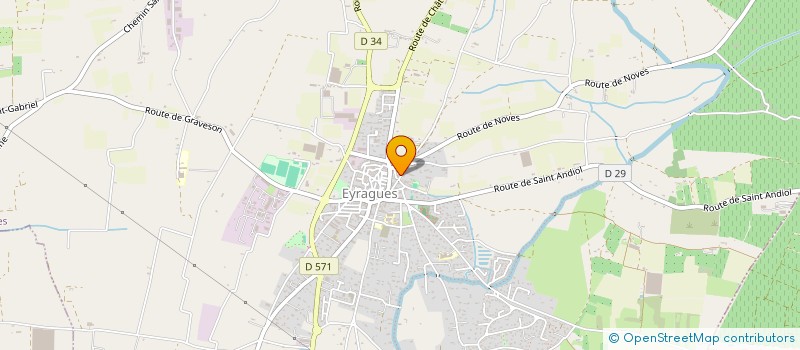 localisation de l'entreprise 911 869 634   EYRAGUES