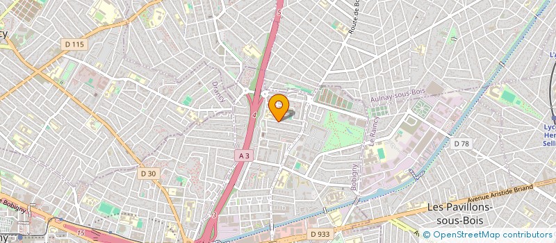 localisation de l'entreprise 911 873 131   BONDY