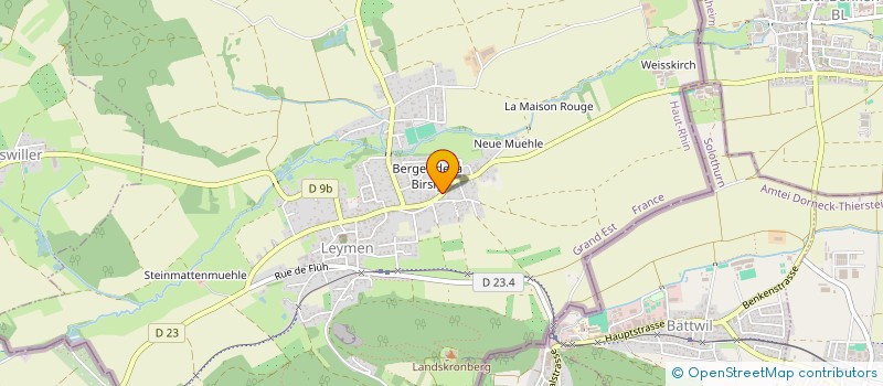 localisation de l'entreprise 911 876 977   RIXHEIM