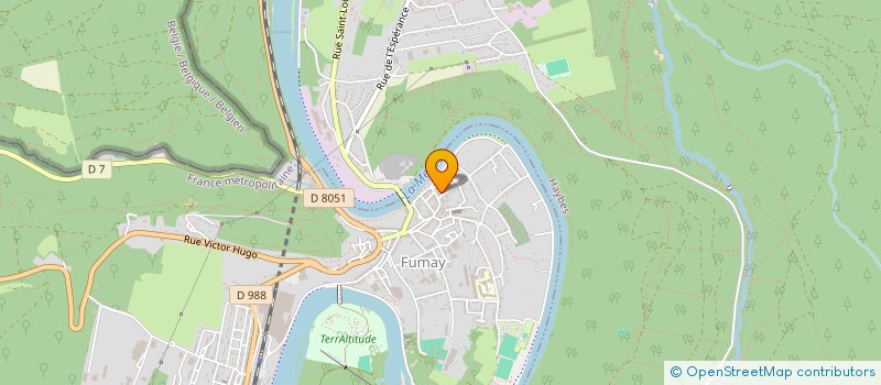 localisation de l'entreprise 911 877 603   FUMAY