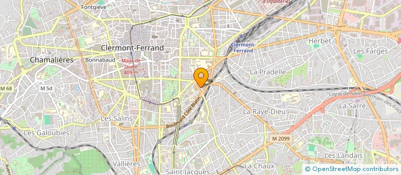 localisation de l'entreprise 911 884 013   CLERMONT-FERRAND