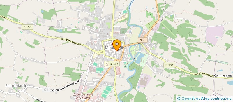 localisation de l'entreprise 911 884 104   MIRANDE