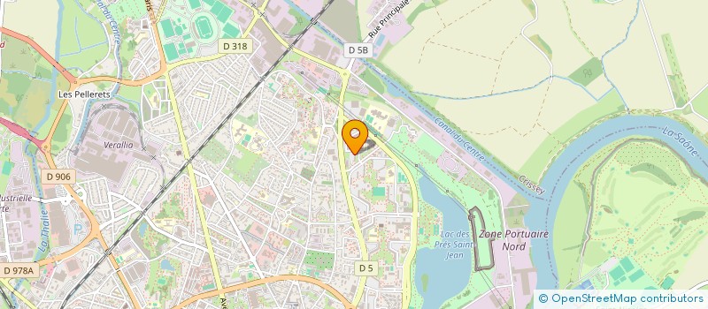 localisation de l'entreprise 911 886 737  à TOURNUS