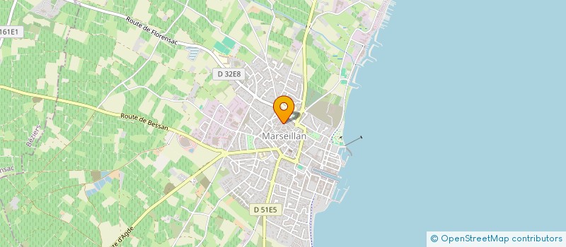 localisation de l'entreprise 911 891 729  à MARSEILLAN