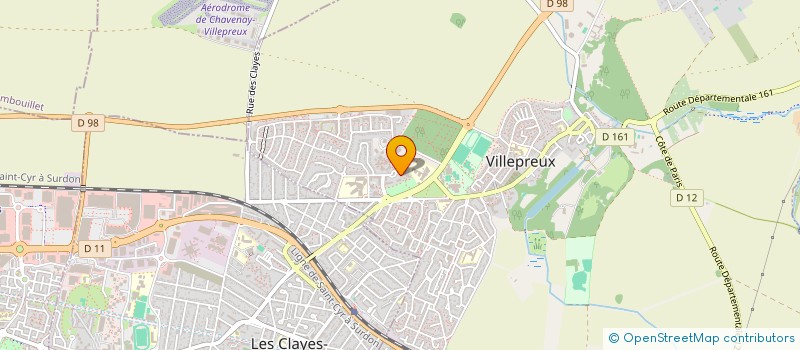 localisation de l'entreprise 911 893 790   LES CLAYES-SOUS-BOIS