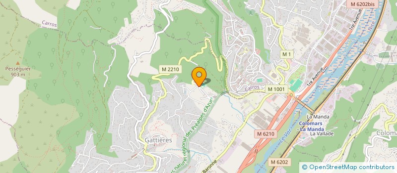 localisation de l'entreprise 911 894 210   GATTIERES