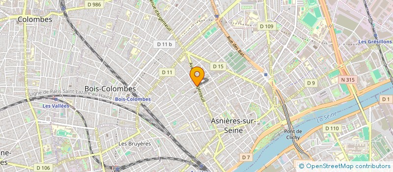 localisation de l'entreprise 911 895 175 à ASNIERES-SUR-SEINE
