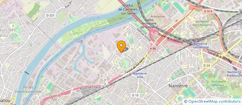 localisation de l'entreprise 911 931 129   NANTERRE