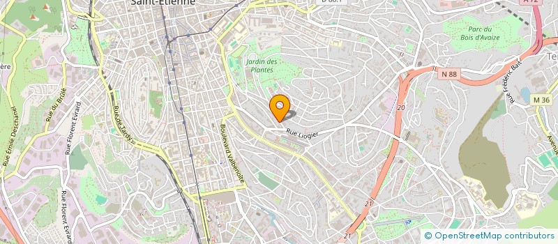 localisation de l'entreprise 911 932 333  à SAINT-ETIENNE