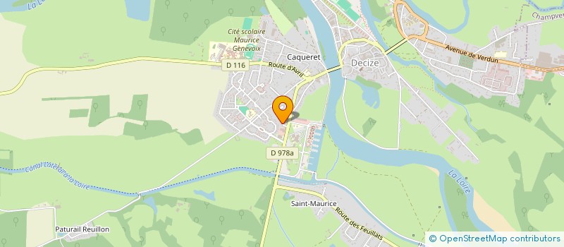 localisation de l'entreprise 911 936 961   DECIZE