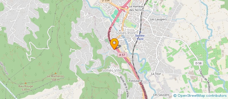 localisation de l'entreprise 911 945 731   SOLLIES-VILLE