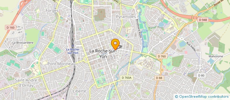localisation de l'entreprise 911 947 174 à LA ROCHE-SUR-YON
