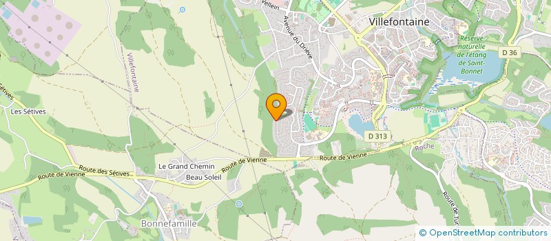 localisation de l'entreprise 911 948 131   VILLEFONTAINE