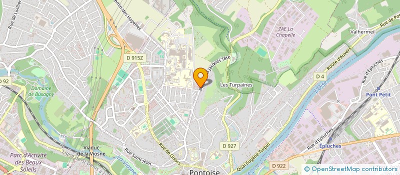 localisation de l'entreprise 911 954 592 à PONTOISE