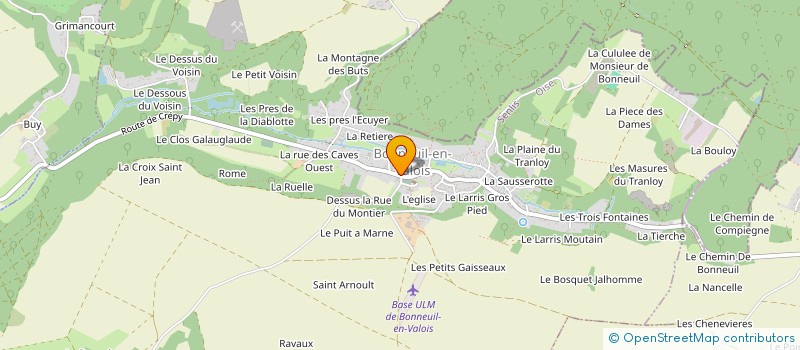 localisation de l'entreprise 911 956 829   BONNEUIL-EN-VALOIS