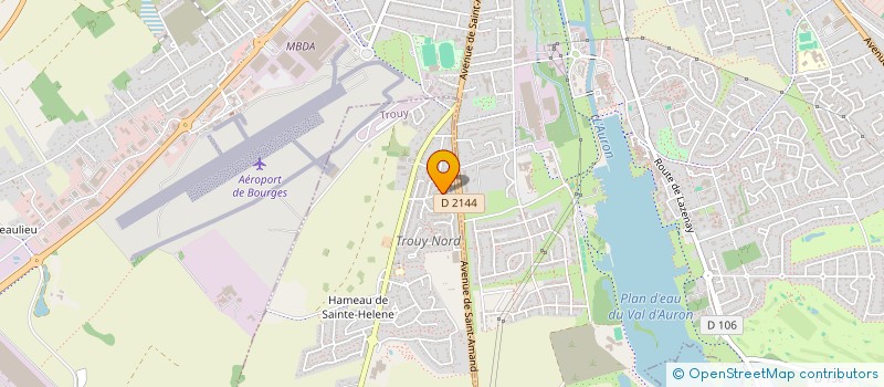 localisation de l'entreprise 911 988 103   LA CHAPELLE-SAINT-URSIN