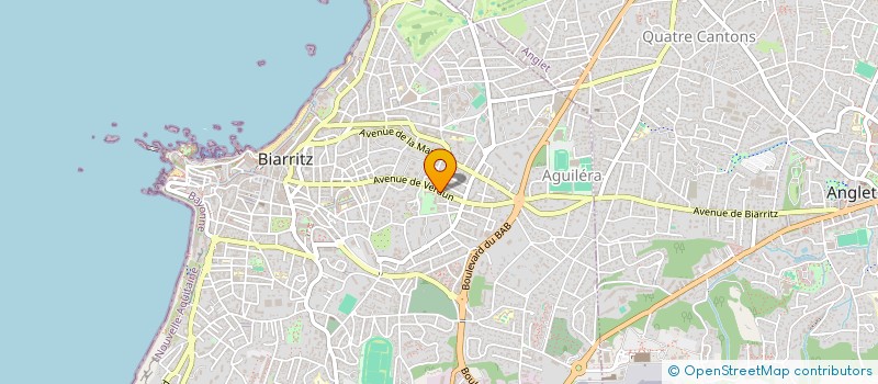 localisation de l'entreprise 911 995 116   ANGLET