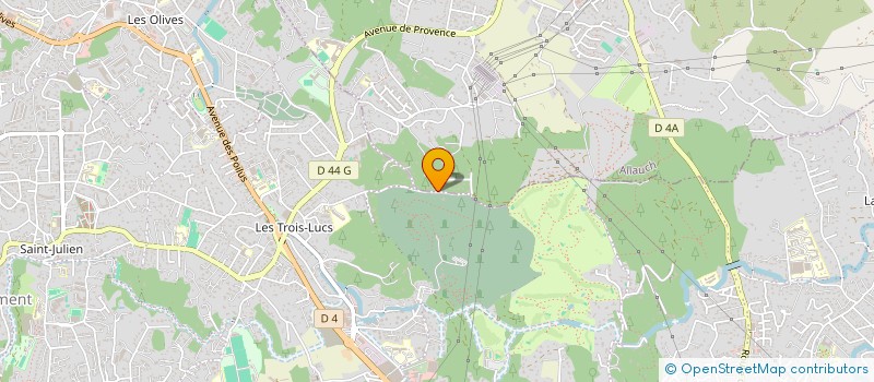 localisation de l'entreprise 911 TRAVAUX à ALLAUCH