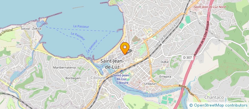 localisation de l'entreprise 912 004 413   SAINT-JEAN-DE-LUZ