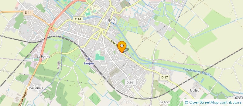 localisation de l'entreprise 912 016 797   SAINTES